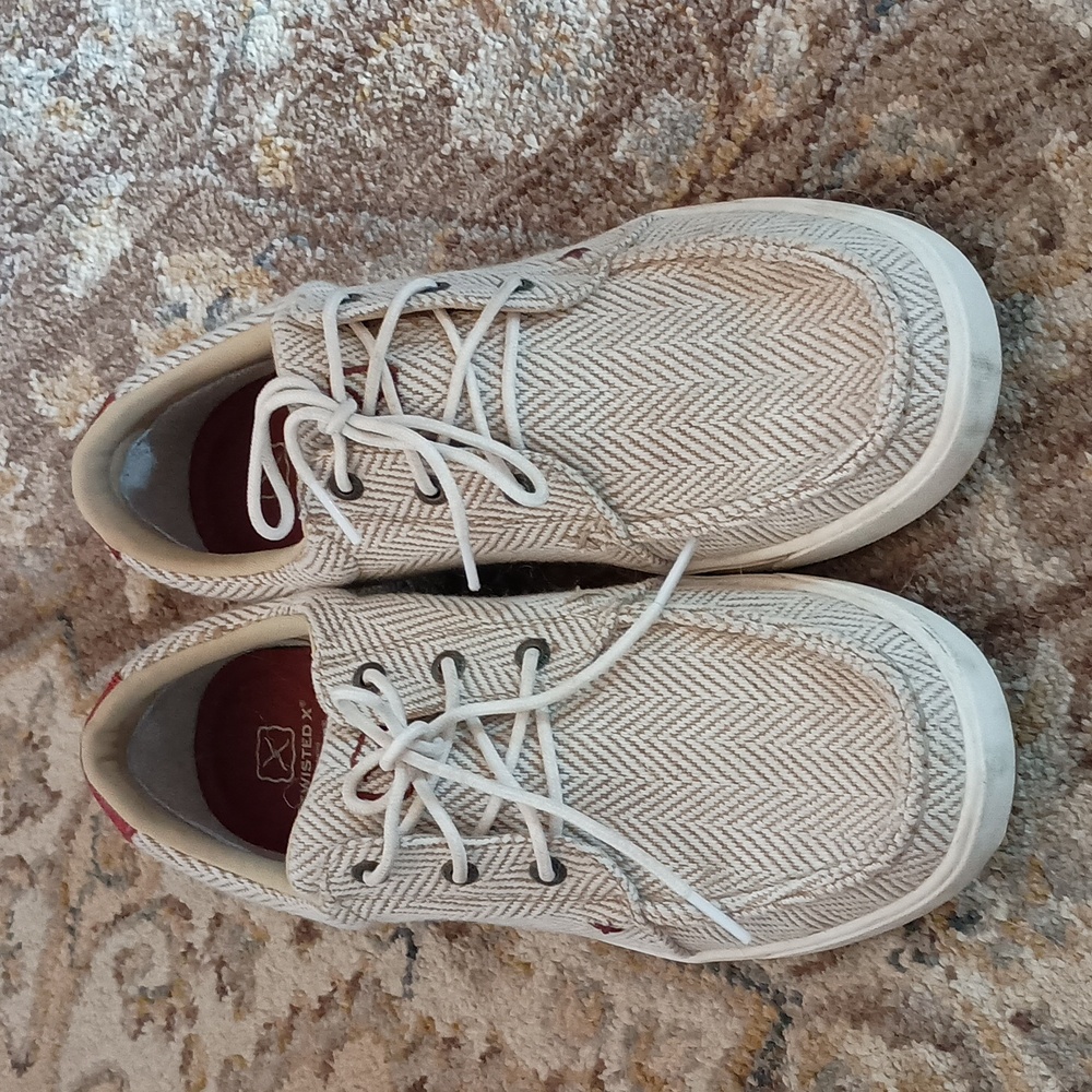Twisted X Women's Sand and White Shoes Style #WCA0082 Size 10